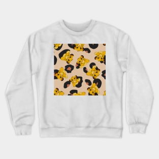 of tigers and lions Crewneck Sweatshirt